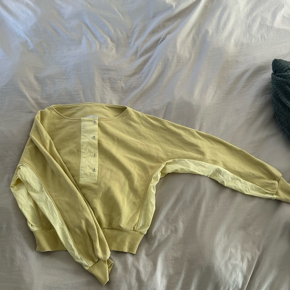 Phillip Lim bright yellow ish green shirt